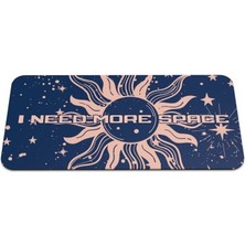 I Need More Space - Geri Dönüşümlü Unisex Elastik Baskılı Bileklik ve Hatırlatıcı Kart