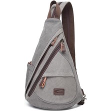 C-Active Bodybag Tek Askılı Sırt Çantası Kanvas Kumaş 1276