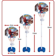 Fen Toys 03404 Spiderman Ayaklı Basket Potası -Dede