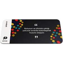 Inner Peace - Geri Dönüşümlü Unisex Elastik Baskılı Bileklik ve Hatırlatıcı Kart