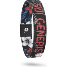 Sui Generis - Geri Dönüşümlü Unisex Elastik Baskılı Bileklik ve Hatırlatıcı Kart