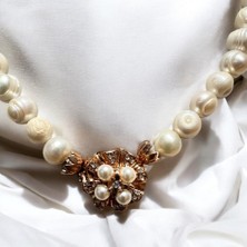 Doğaltaş Özel Tasarım Inci Kolye