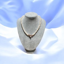 Doğaltaş Özel Tasarım Inci Kolye