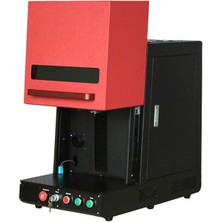 Milmaksan 50W Kapalı Kabin Fiber Lazer Markalama Makinesi
