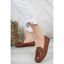 Khayt Tassel Casual Günlük Kadın Babet Ayakkabı