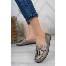 Khayt Tassel Casual Günlük Kadın Babet Ayakkabı