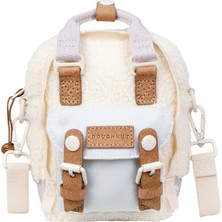 Doughnut Macaroon Tiny Fluffy Serisi Unisex Omuz Çantası