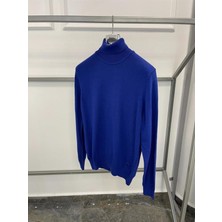 Nomarc Boğazlı Mavi Kazak