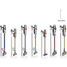 Mirror V7 V8 V10 V11 V12 V15 Elektrikli Süpürge Fırça Kafası Standı Baz Istasyonu Araçları Için Depolama Braketi -B (Yurt Dışından)