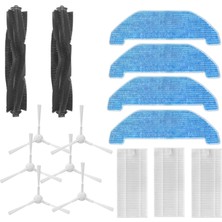 Mirror Ana Yan Fırça Paspas Bezi Hepa Filtre Q11 Robtic Elektrikli Süpürge Robotu Için Yedek Parça Aksesuarları (Yurt Dışından)