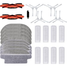 Mirror Rulo Yan Fırçalar Hepa Filtre Paspas Bezi Robot Süpürge Paspas PSTYTJ02YM Robot Süpürge Yedek Parçalarıb (Yurt Dışından)