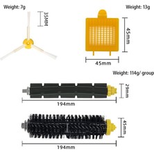 Mirror Süpürme Robotu 700 Serisi Aksesuarları Için Uygundur 760 770 780 Yan Fırça Filtresi Haipa Fırça Kauçuk Fırça (Yurt Dışından)