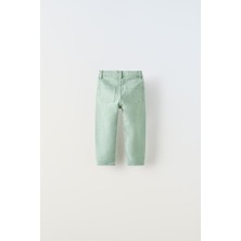 Renkli Denim Çocuk Pantolonu