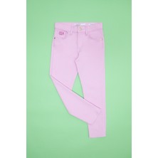 U.S. Polo Assn. Kız Çocuk Manolya Pantolon (Kanvas-Chino) 50264078-VR211