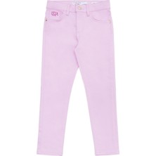 U.S. Polo Assn. Kız Çocuk Manolya Pantolon (Kanvas-Chino) 50264078-VR211