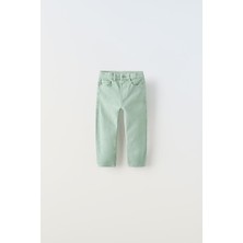 Renkli Denim Çocuk Pantolonu