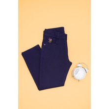 U.S. Polo Assn. Erkek Çocuk Lacivert Pantolon (Kanvas-Chino) 50263986-VR033