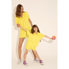 U.S. Polo Assn. Kız Çocuk Citron Şort (Örme) 50265391-VR168