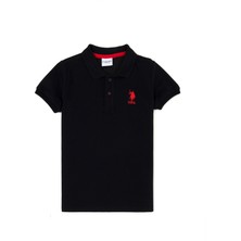U.S. Polo Assn. Erkek Çocuk Siyah Tişört Basic 50262958-VR046