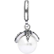 Adal Silver Kadın Gümüş Sallantılı Inci Charm