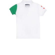 U.S. Polo Assn. Erkek Çocuk Beyaz Tişört 50263342-VR013