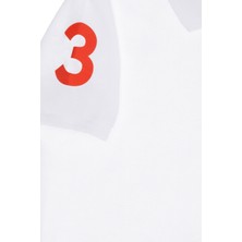 U.S. Polo Assn. Erkek Çocuk Beyaz Tişört 50263342-VR013