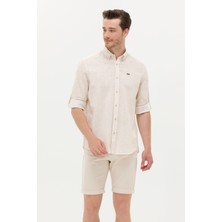 U.S. Polo Assn. Erkek Taş Gömlek Desenli 50264263-VR049