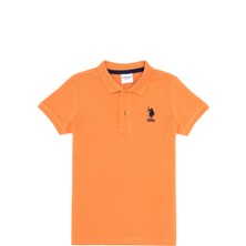 U.S. Polo Assn. Erkek Çocuk Turuncu Tişört Basic 50262958-VR051