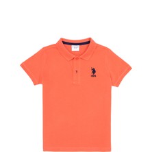 U.S. Polo Assn. Erkek Çocuk Somon Tişört Basic 50262958-VR047