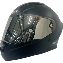 Sway Sw 850 Mat Siyah Motosiklet Kaskı