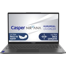 Casper Nirvana X700.155H-BV00X-G-F Intel Core Ultra 7 155H 16GB RAM 500GB NVME SSD Freedos