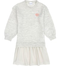 U.S. Polo Assn. Kız Çocuk Taş Triko Elbise 50271904-VR049