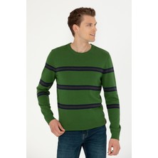U.S. Polo Assn. Erkek Yeşil Kazak /Triko 50277101-VR054