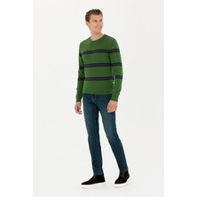U.S. Polo Assn. Erkek Yeşil Kazak /Triko 50277101-VR054