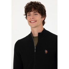 U.S. Polo Assn. Erkek Siyah Hırka (Triko) 50268938-VR046