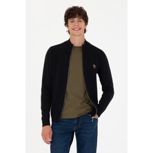 U.S. Polo Assn. Erkek Siyah Hırka (Triko) 50268938-VR046