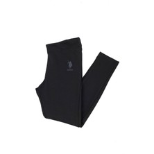 U.S. Polo Assn. Kız Çocuk Siyah Tayt 50275914-VR046