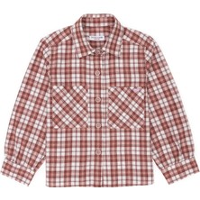 U.S. Polo Assn. Kız Çocuk Pembe Gömlek Desenli 50280035-VR041