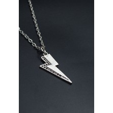 Had Safha Accessories Şimşek - The Flash Düz Zincir Kolye