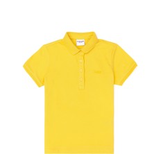 U.S. Polo Assn. Kız Çocuk Sarı Polo Yaka Basic Tişört 50288501-VR044
