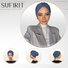 Sufirit Köprülü Bone- Tesettür Bone - Bone Eşarp- Hazır Bone Şal- Tasarım Bone Modelleri