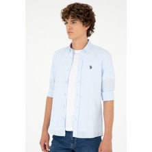 U.S. Polo Assn. Erkek Açık Mavi Gömlek Basic 50288629-VR003