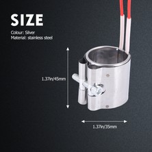 Zeeful 2 Adet/grup Mika Bant Isıtıcı 35X45MM 110 V 150 W Paslanmaz Çelik Isıtma Elemanları Plastik Enjeksiyon Makinesi Için (Yurt Dışından)