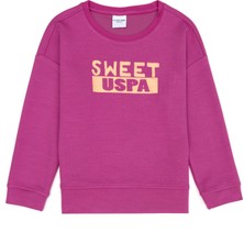 U.S. Polo Assn. Kız Çocuk Menekşe Sweatshirt 50272431-VR037