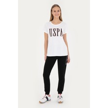 U.S. Polo Assn. Kadın Beyaz Tişört 50285843-VR013