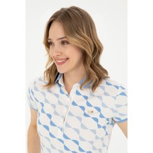 U.S. Polo Assn. Kadın Koyu Mavi Tişört 50282906-VR032