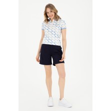 U.S. Polo Assn. Kadın Koyu Mavi Tişört 50282906-VR032