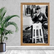 Lioncraft Mustafa Kemal Atatürk Tablo, Çerçeveli Cam Tablo 30X45 cm
