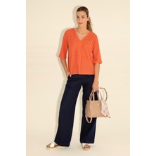 U.S. Polo Assn. Kadın Kutulu Fularlı Hediyelik Vizon Kol Çantası 50295939-VR052