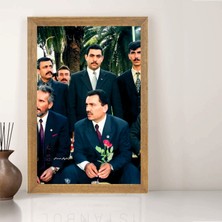 Lioncraft Muhsin Yazıcıoğlu  Tablo, Çerçeveli Cam Tablo 20X30 cm